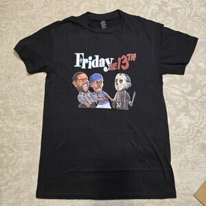 Friday The 13th Men's Small T-shirt Black